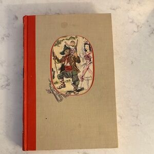 Vintage Hardcover Pinocchio Book with Illustrated Cover 1946